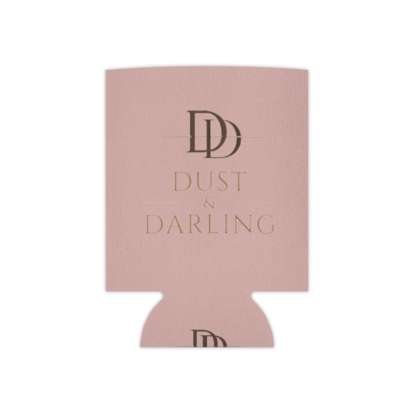 Dust & Darling Pink Can Cooler – Elegant Pale Blush Beverage Insulator