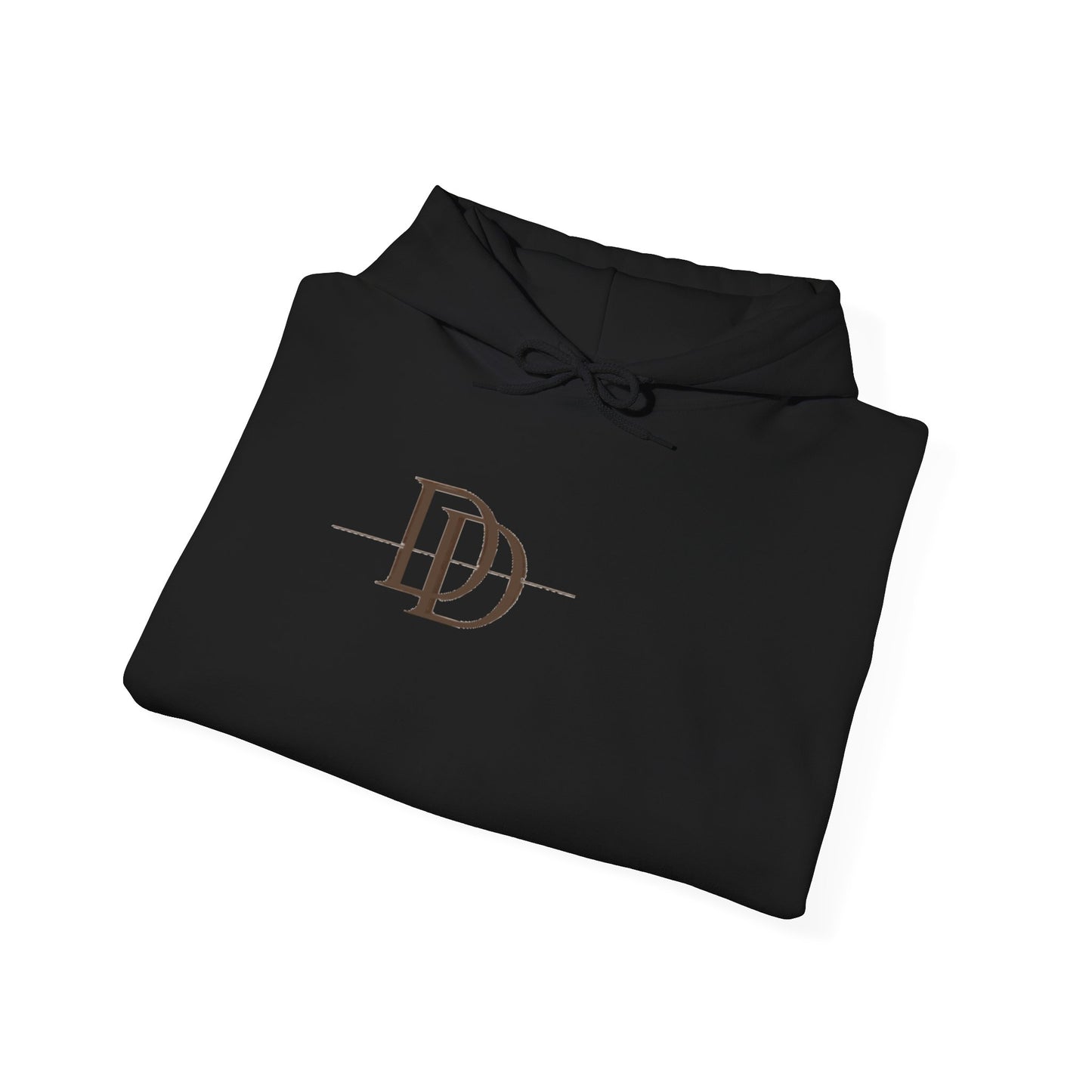 Dust & Darling Logo Hoodie — Minimal Luxury White Pullover