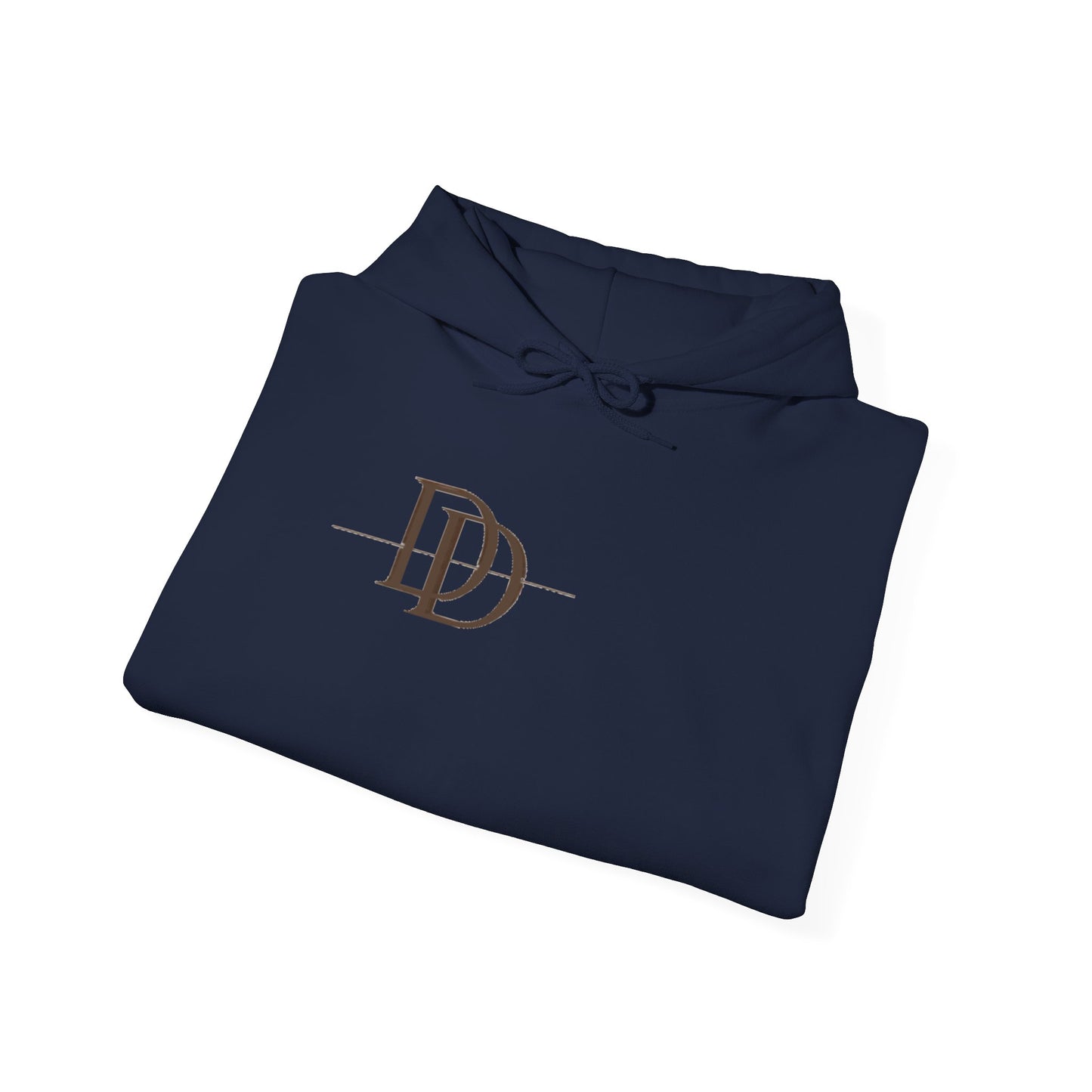 Dust & Darling Logo Hoodie — Minimal Luxury White Pullover