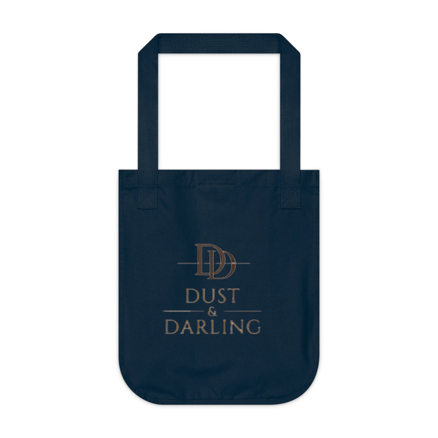 Dust & Darling Logo Canvas Tote — Organic Cotton Market Bag